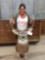 4x4 Whitetail Pedestal Taxidermy Mount