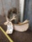 Squirrel In A Birch Bark Canoe
