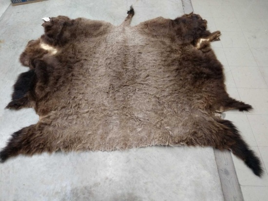 American Bison Buffalo Soft Tanned Robe