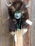 Native American Bust Art Piece