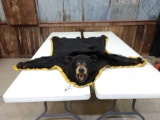 Black Bear Rug Taxidermy