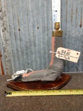 Ostrich Foot Desk Lamp Taxidermy