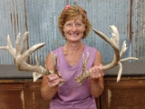 Main Frame 5x5 Whitetail Shed Antlers