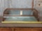 Vintage Curved Glass Table Top Display Case