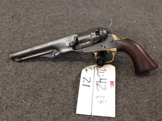 Colt 36cal Model 1862 Police Percussion Revolver