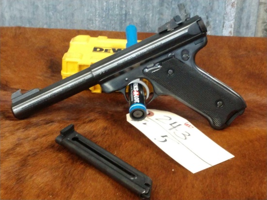 Ruger Mark II Target .22 Semi Auto Pistol