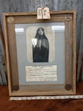 Copy Of A Prostitution License 1893 Dodge City Kansas