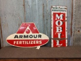Vintage Advertising Sign Package Lot !