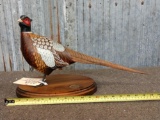 Ducks Unlimited Hand Carved Wooden Pheasant