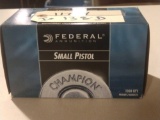 1000 Federal Brand Small Pistol Primers