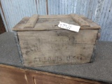 Vintage Anheuser Busch Wood Beer Crate
