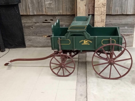 1/4 Scale John Deere High Wheel Wagon