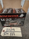 1000 Rounds Of Winchester M22 .22 Ammunition