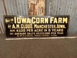 Iowa Corn Farm Sigh