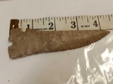 Texas Corner Tang Blade Native American Artifact