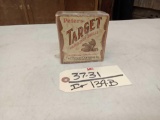 Vintage Peters Target 16ga 2 Piece Shotgun Shell Box Full