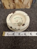 Vintage Polar Ware Porcelain Advertising Ashtray