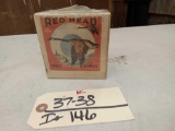 Montgomery Ward Red Head 12ga 2 Piece Shotgun Shell Box