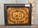 Awesome Folk Art Vintage Shotgun Shell Display