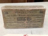 Vintage Winchester .44 Ammunition & Box