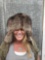 Raccoon Fur Bomber Style Hat