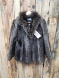 Waist Length Fur Coat