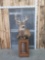 4x4 Whitetail Half Body Pedestal Taxidermy Mount