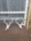 2 Sets Of Whitetail Antlers On Skull Plate