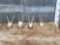 4 Sets Of Roe Deer Antlers