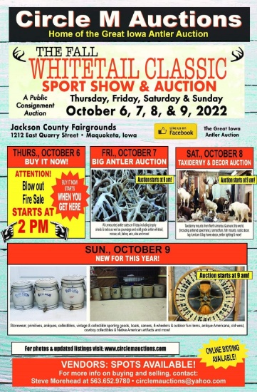 The Great Iowa Antler Auction Day 2