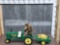 Farmer Squirrel On Tractor Full Body Taxidermy Mount