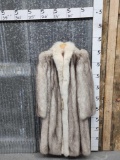 Gorgeous Full Length Blue Fox Fur Coat