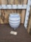 3 Gallon Blue Banded Stoneware Crock Water Cooler