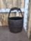 Vintage Primitive Wood Bucket