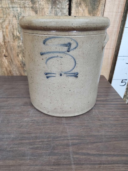 3 Gallon Salt Glazed Stoneware Crock