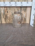 Early Salt Glazed Stoneware Crock Preserve Jar