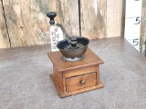 Vintage Table Top Coffee Grinder