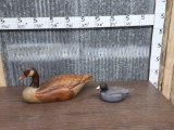 Hand Carved Duck & Goose Decoys Signed By Artists