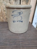 3 Gallon Salt Glazed Stoneware Crock