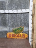 Vintage Dekalb Seed Corn Advertising Sign