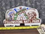 Yellowstone National Park License Plate Topper