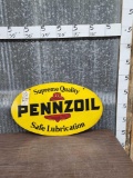 Vintage Pennzoil Advertising Sign