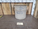 6gal Salt Glazed Monmouth Pottery Stoneware Crock