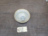 Stoneware Advertising Crock Bowl Wisconsin 1941