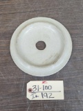 Stoneware Butter Churn Lid