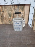 Stoneware Advertising Butter Crock