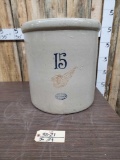 15 Gal. Union Stoneware Crock