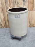 30 Gal. Stoneware Crock