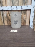 3 Gallon Monmouth Pottery Stoneware Crock Butter Churn