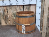 Antique Primitive Wooden Bucket